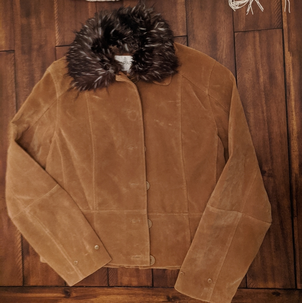 Paparazzi faux leather jacket